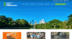 Desktop Screenshot of piedmontpark.org